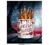 Matalowy kubełek na cłodzenie napojów Fresz Blood, 19X23 cm