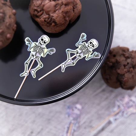 Toppery Halloween Szkielety 6szt. mix