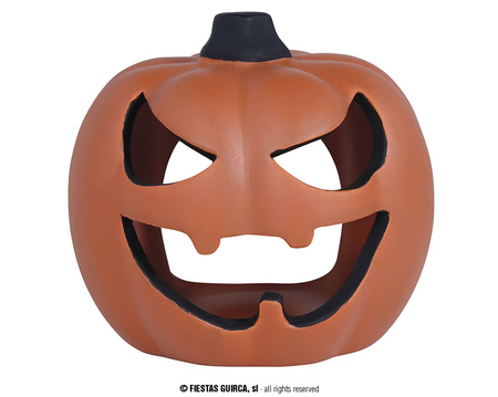 Ceramiczna dynia na Halloween, 12x9 cm 