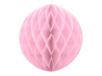 Kula bibułowa, j. różowy, 20cm