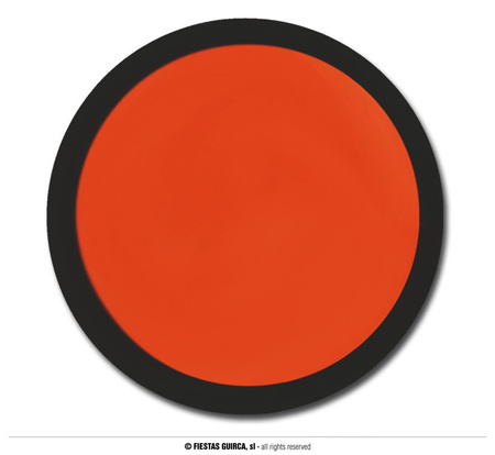 Farbka do twarzy z gąbką, 9gr, pomarańczowa