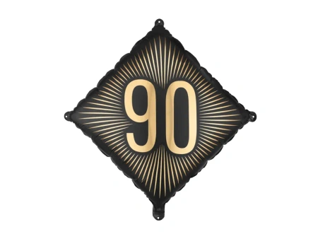 Balon foliowy ''90'', 46x46 cm, mix