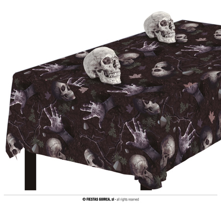 Obrus plastikowy Zombie, 137X274cm