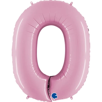 Balon foliowy Grabo Pastel Pink 0 - 26"/66cm