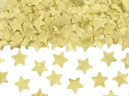 Tuba Szampan strzelająca złotymi gwiazdkami, 20 cm