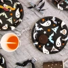 Talerzyki papierowe na  Halloween 18cm, 6szt.