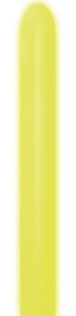 Balony do modelowania, Neon Yellow 2", 50 szt
