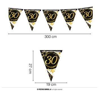 Banerki na 30-stkę, 3m