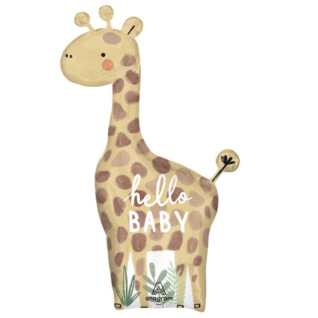 Balon foliowy Jungle Baby  63 cm x 106 cm