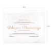 Certyfikat na Wieczór Panieński Bride to Be rosegold