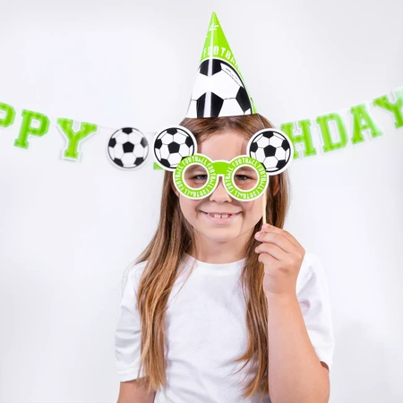 Rekwizyty do zdjęć Football 9szt.