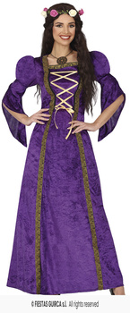 Strój Fioletowa Dama, damski, rozm. S