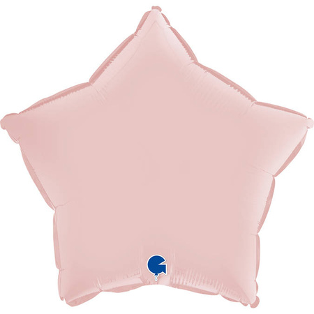 Balon Grabo 18'' Gwiazda satynowa Pastel Pink (pudrowy róź)