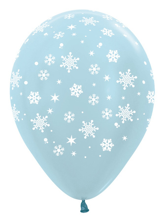 BalonySnowflake - Assortment 12",25 szt