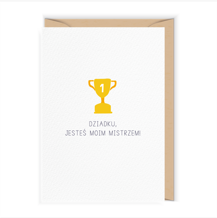 Dziadku jesteś mistrzem