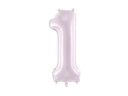 Balon foliowy Cyfra ''1'', 72cm, fiolet