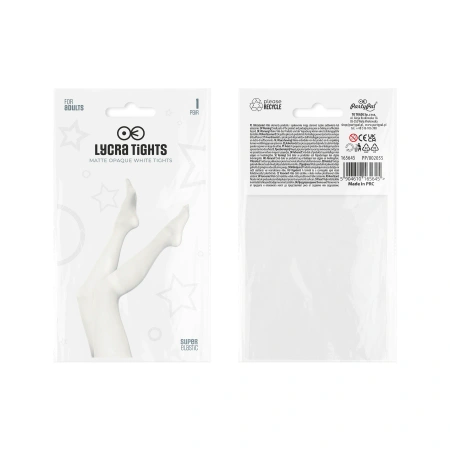 Rajstopy damskie białe