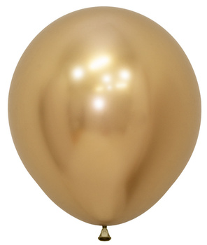 Balony Sempertex, Reflex Gold, 18", 6 szt