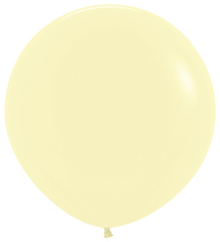 Balony Pastel Matte Yellow 36", 1 szt