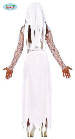 Strój dla dorosłych na Halloween "Krwawa Panna Młoda", rozm. M