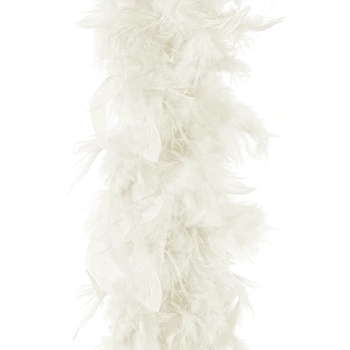 Boa z piór białe 190cm