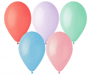 Balony G110 pastel 12" - mix Macaron/ 100 szt.