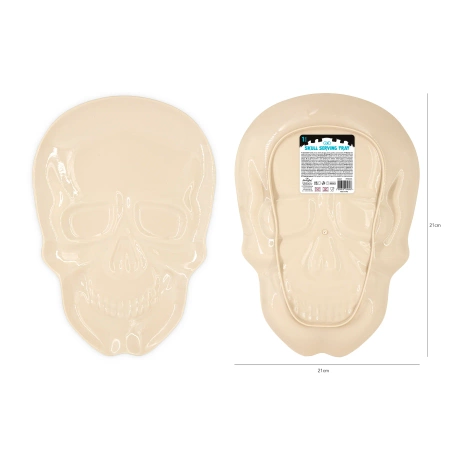 Tacka talerzyk na przekąski Czaszka Halloween