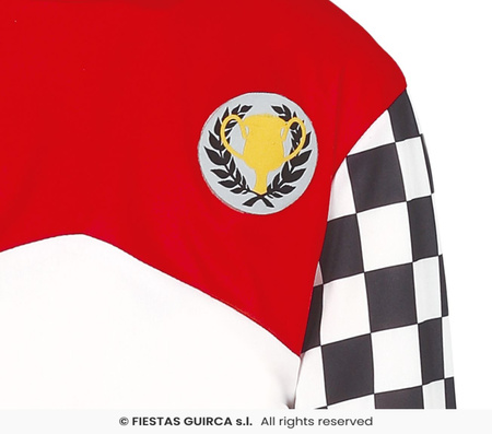 Strój Kierowca rajdowy F1 dla chłopca, rozm. 129-137 cm