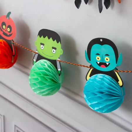 Girlanda Halloween Honeycomb 300cm