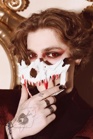 Maska Czaszka, 16.5x14cm