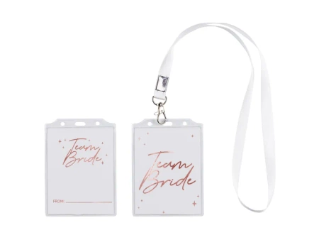 Identyfikator Team Bride, 8,7x12,5cm