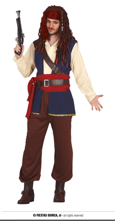 Strój Pirata dla dorosłych, rozm.M