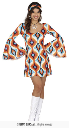 Strój Tancerka Disco lata 70-te, rozm. S