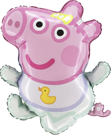 Balon foliowy Grabo 23", Evie Baby Pig, 58cm