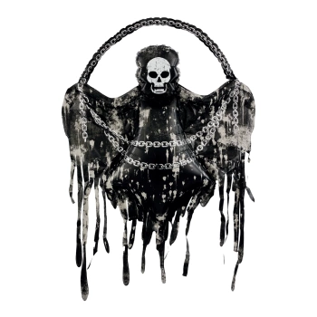 Balon foliowy Śmierć z łańcuchami Halloween 118 x 150 cm