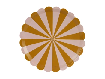 Talerzyki Paski, mix, 21 cm