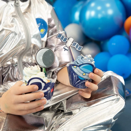 Pikery na tort Kosmos 7szt.