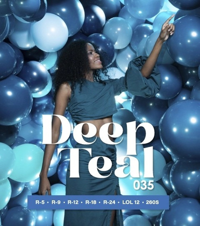 Balony Sempertex Deep Teal 18 ", 25szt