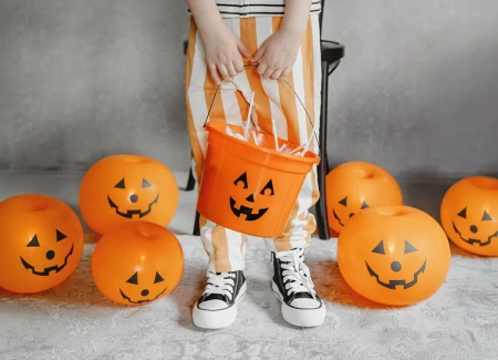 Balony świecące Dynie, 25cm