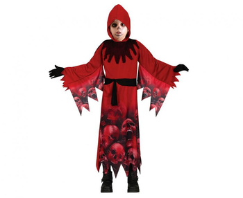 Strój dla dzieci "Czerwony Demon (szata)", rozm. 110/120 cm