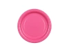 Talerzyki papierowe, ciemny różowy, 18cm