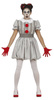 Strój Szary Klaun, damski, rozm. M