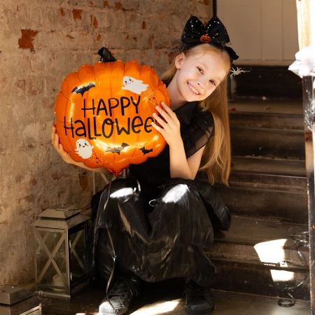 Balon foliowy Dynia Happy Halloween 46x57cm