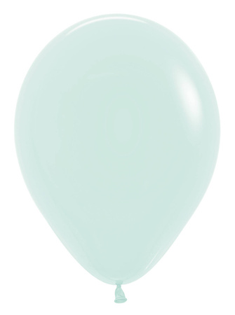 Balony Pastel Matte Green 12", 50 szt
