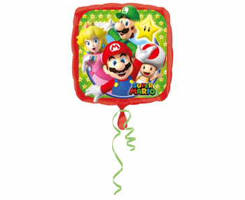 Balon foliowy 18" SQR - "Mario Bros"