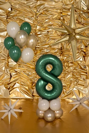 Balony Strong 30 cm, Metallic Cold Gold