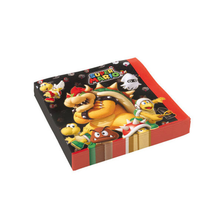 Serwetki Super Mario, 20 szt 