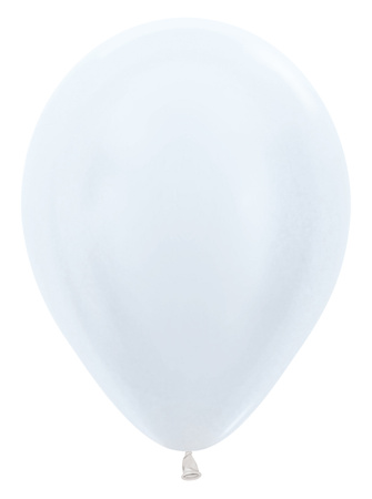 Balony Sempertex, Pearl White 12", 50 szt