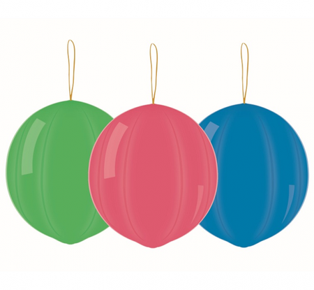 Balony Premium, piłki z gumką, 3 szt.