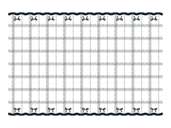 Obrus z kokardkami,  180x120 cm